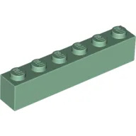 Brick 1 x 6 / Sand Green