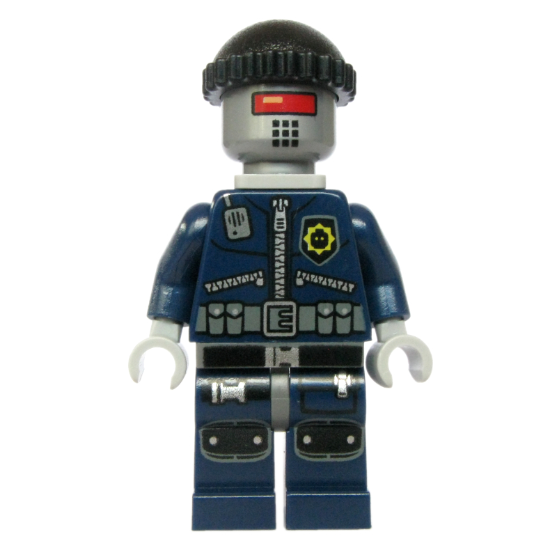 Lego Robot Police, Hat, Neck Bracket