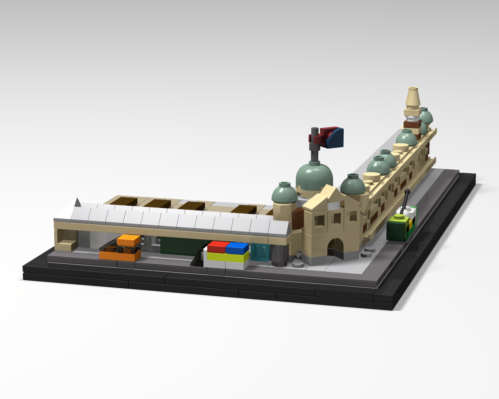 Lego Flinders Street Station