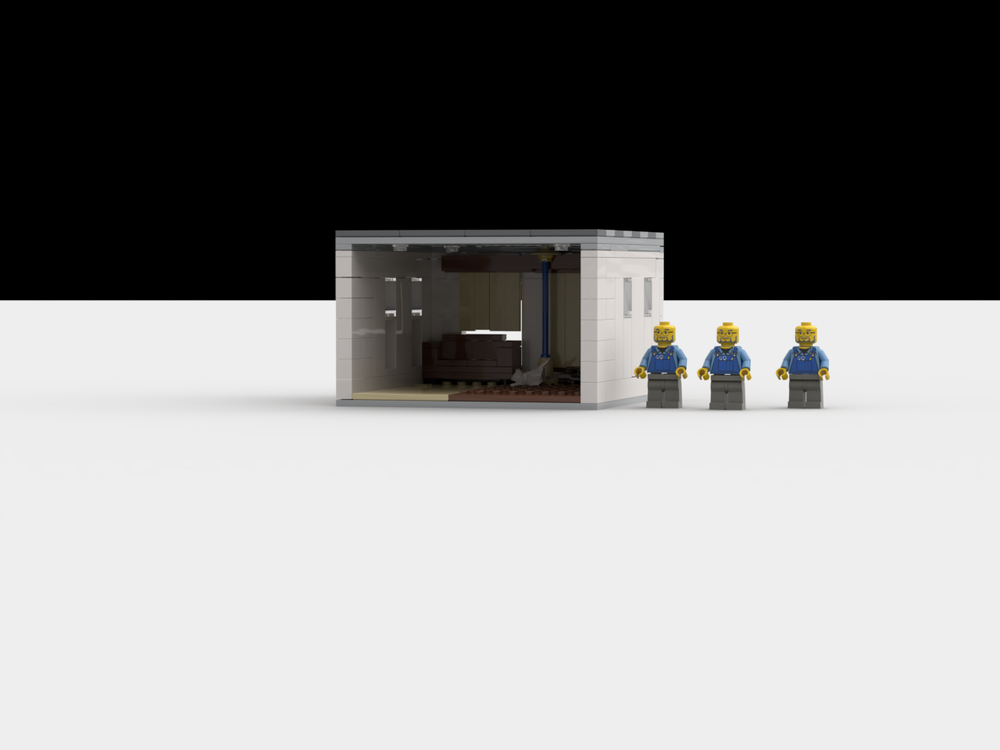 Lego Empire Furniture End Tag (2008 version)