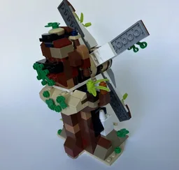 Abandoned Windmill (Turnable Blades)