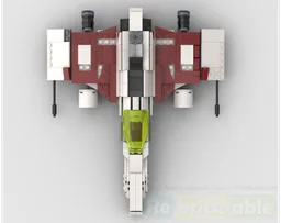 75432 E-wing and stand