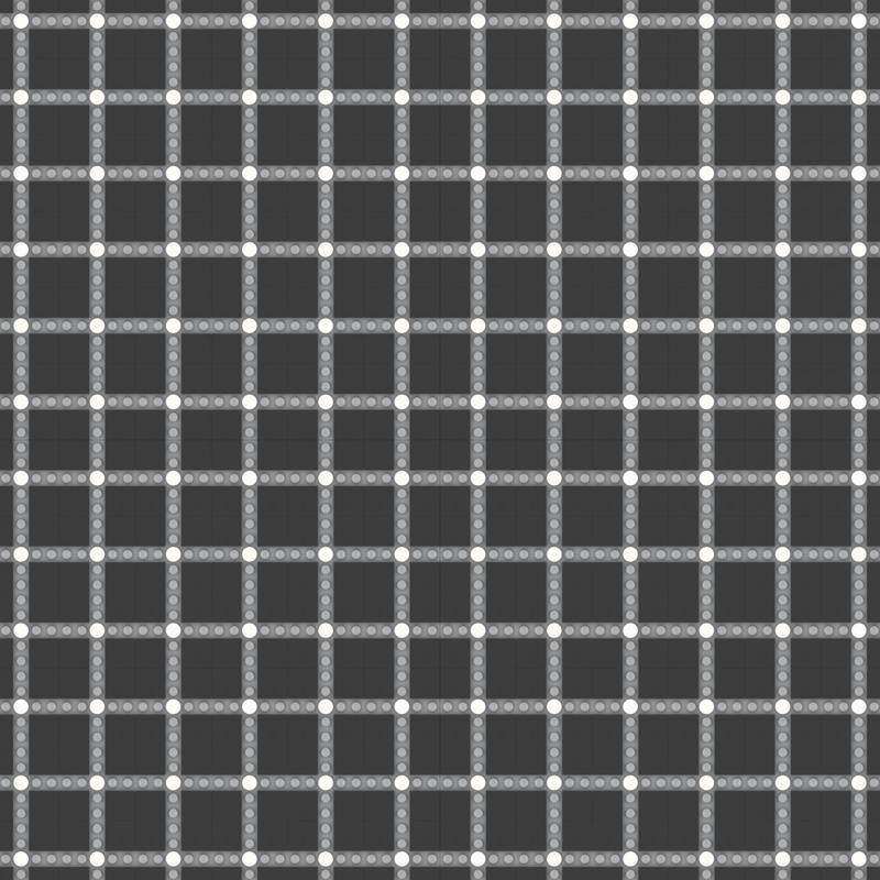 Lego Hermann Grid Optical Illusion