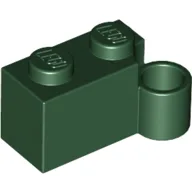 Hinge Brick 1 x 4 [Lower] / Dark Green