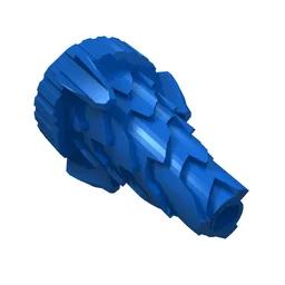 Cone Jagged, Drill Tip / Blue