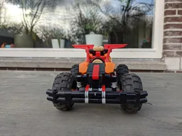 Pullback Buggy with return-to-center steering