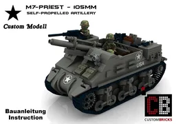 Custom WW2 M7 Priest Artillery