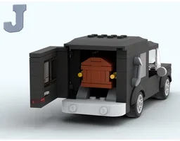 Hearse With Casket
