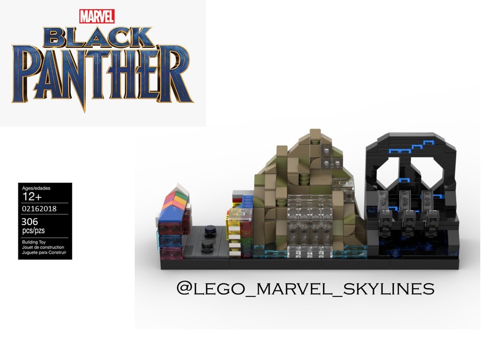 Lego Black Panther Skyline