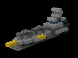 2x4 Star Realms Imperial Frigate