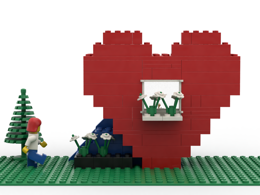 Lego 6370 Heart shaped house