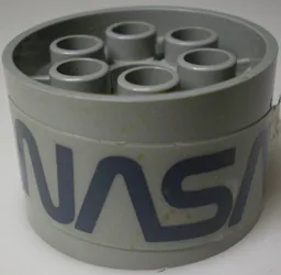 Wheel 20 x 30 Technic with NASA Pattern (Sticker) - Set 1682