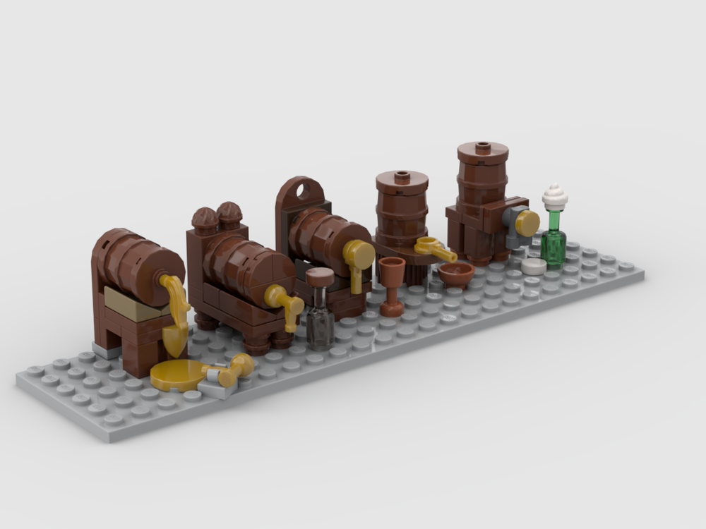 Lego Beer Barrels Collection