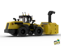 Case loader snowblower