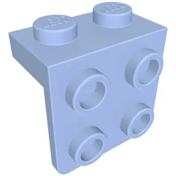 Bracket 1 x 2 - 2 x 2 / Royal Blue