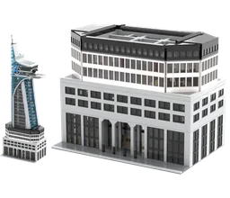 Base for the Avengers Tower - Metlife Building 48 x 32 (Complete Build)