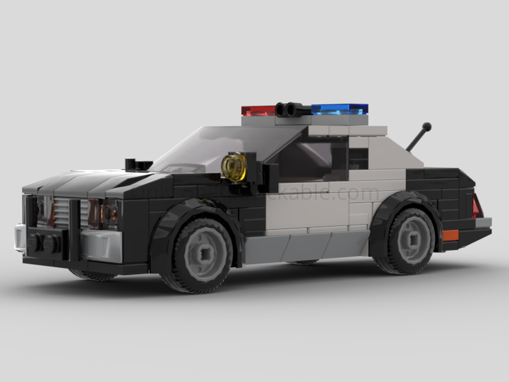Lego GCPD Patrol Car (Classic) [Variant]