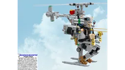 Foldable Armed Backpack Helicopter