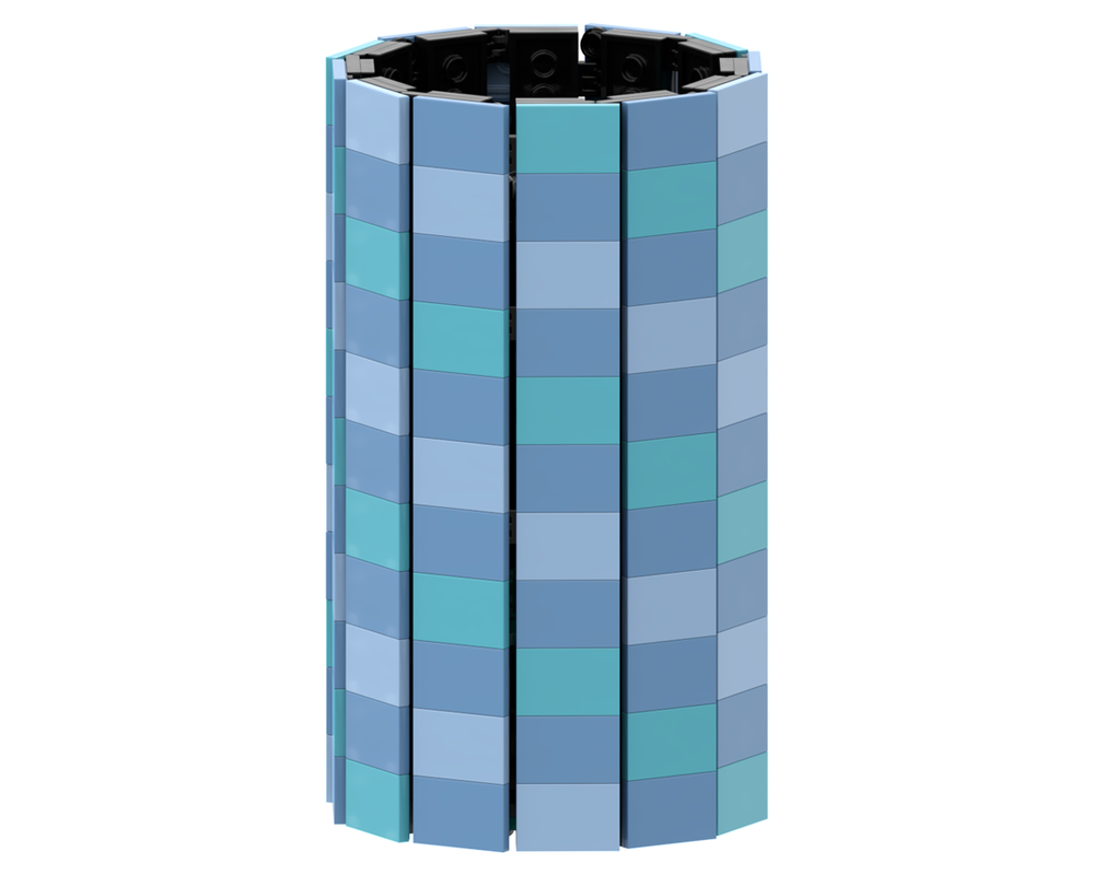 Lego Flower Vase (weighted bottom)