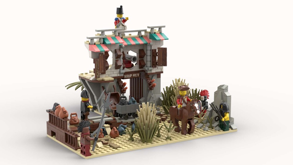 Lego Pirates around the world II - Raid on the royal gem mine on „Kings Mountain“