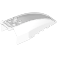 Lego Windscreen 8 x 4 x 2 with 4 Studs and Handle / Trans-Clear
