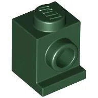 Brick Special 1 x 1 with Headlight / Dark Green