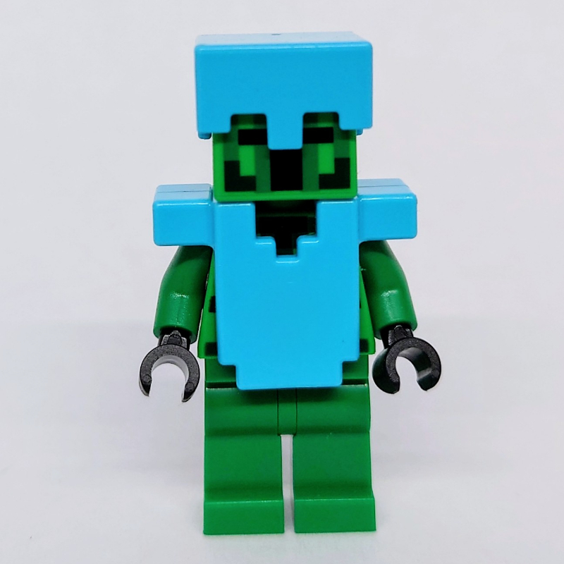 Lego Cactus Knight, Dark Azure Armor