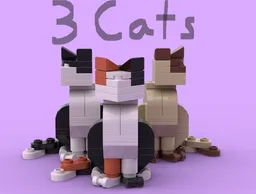 Mille, Domino, and Willow, The 3 Cats