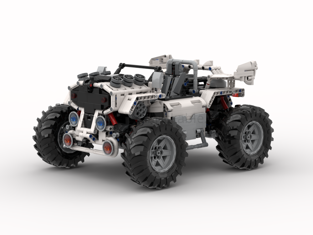 Lego Bigfoot Monster Truck_4x4