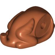 Lego Food Turkey Body, Rounded Neck