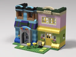 10698 Bar and Jeweler Store in a Town House
