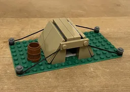 Small medieval tent
