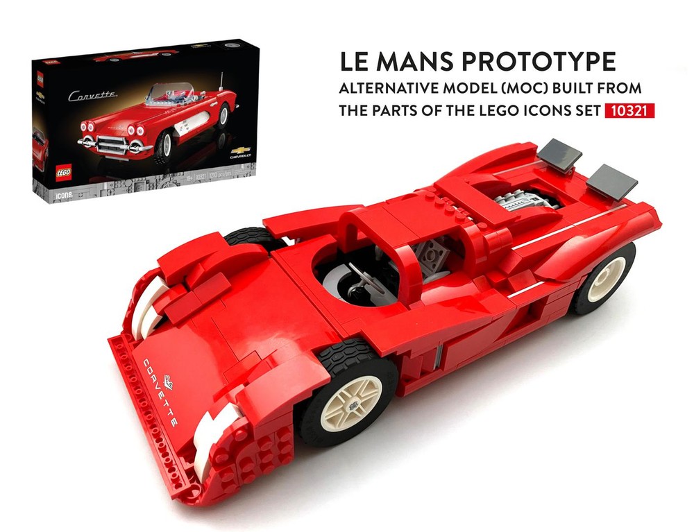 Lego 10321 Le Mans Prototype