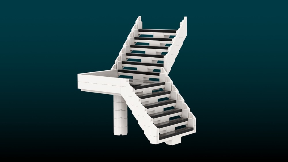 Lego Modern Stairs