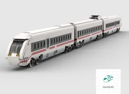 German IZE4 High Speed Train