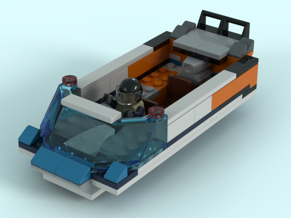 Lego 31096 Police Boat Racer
