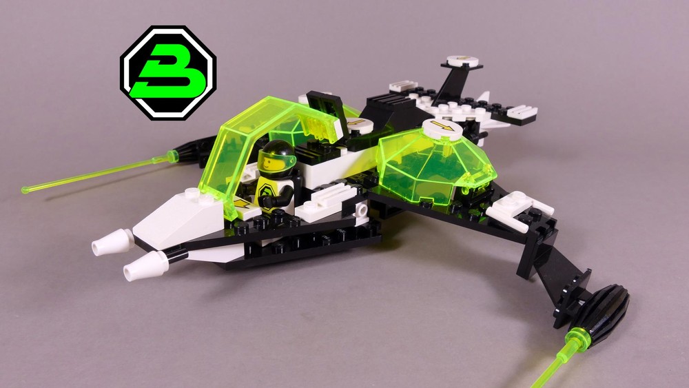 Lego 6887 Blacktron II Harrier - LEGO 6887 Alternate Build