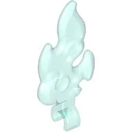 Wave / Flame with Clip / Trans-Light Blue