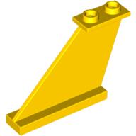 Lego Wing, Tail 4 x 1 x 3 / Yellow