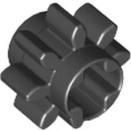 Technic Gear 8 Tooth / Black