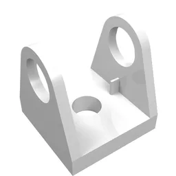 String Reel 2 x 2 Winch Holder / White