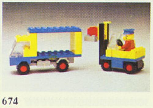 Lego Forklift & Truck