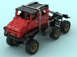 Unimog 6x6 trial truck