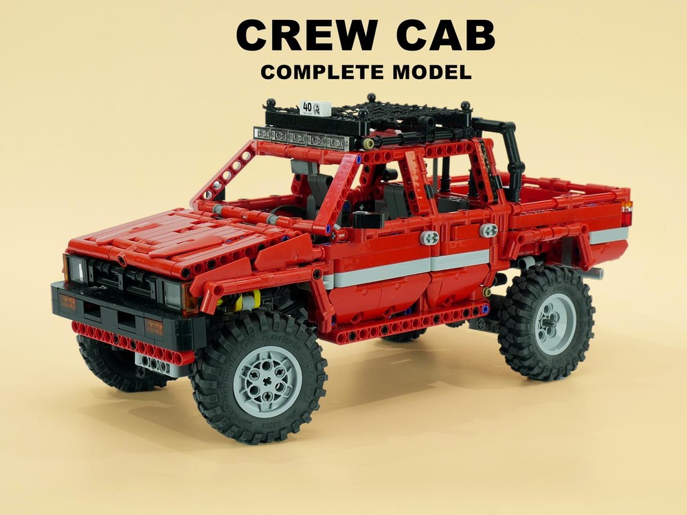 Lego Toyota 4x4 Hilux Crew cab (n50) 1983-1988