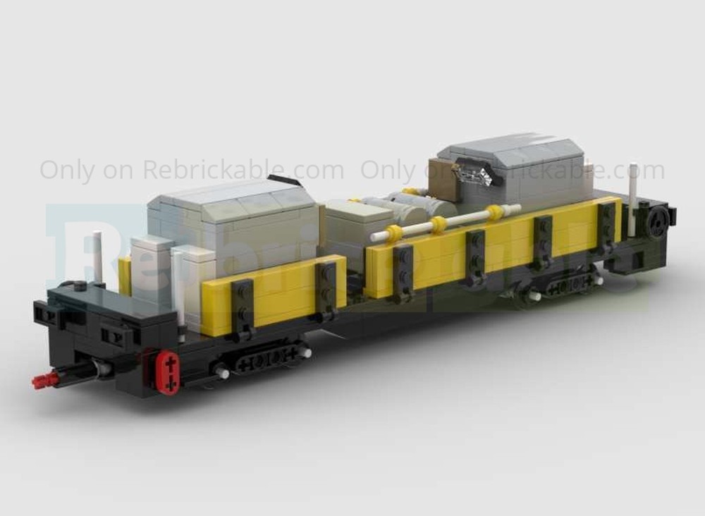 Lego London Underground General Purpose wagon with Weed killing equipment