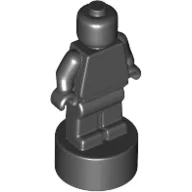 Minifig Trophy Statuette / Black