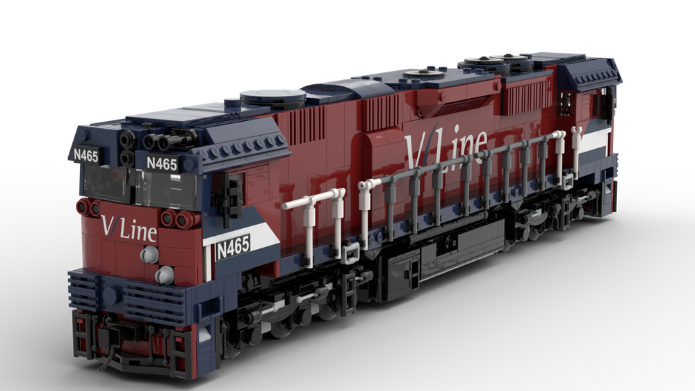 Lego Red Blue VLine N CLass