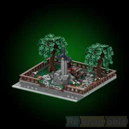 Stone sword park