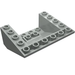 Brick Sloped Inverted 33° 5 x 6 x 2 / Light Gray