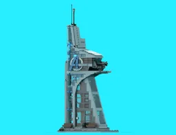 Avenger's Tower W/Quinjet (MM)